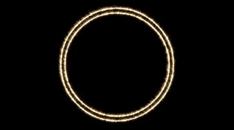 Circle frame animation3 Stock Footage 320453933