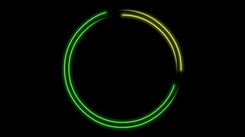 Circle frame animation6 Stock Footage 320453926