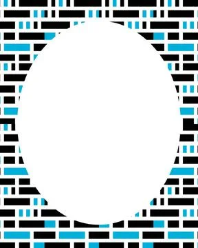 Circle Frame Background with Decorated Borders White circle frame backgrou... Stock Photos
