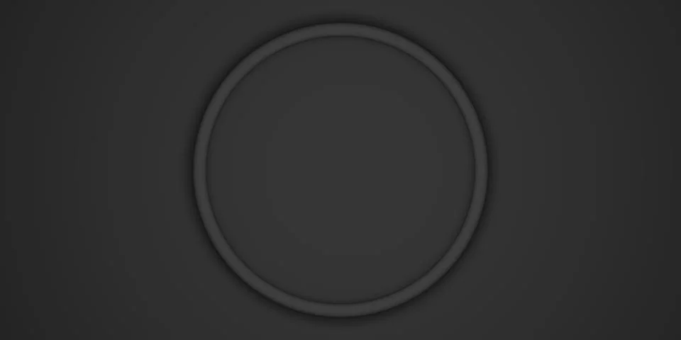 Circle frame background simple luxury for placing text and products 3D illust Stock Illustration