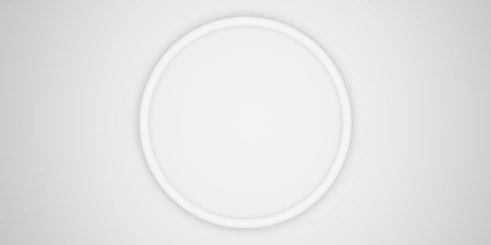 Circle frame background simple luxury for placing text and products 3D illu.. Stock Illustration