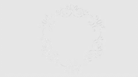 Circle frame hand-drawn scribble animation. Pen marker doodle style. Sketch.. Stock Footage 320206635