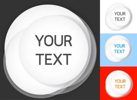 Circle frame vector illustration Stock Illustration