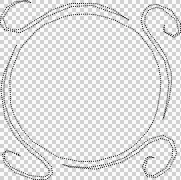 Circle frames Stock Photos