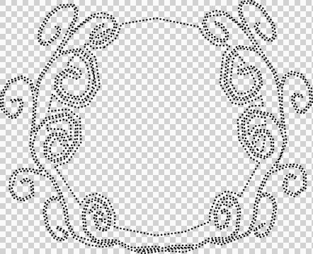 Circle frames Stock Photos