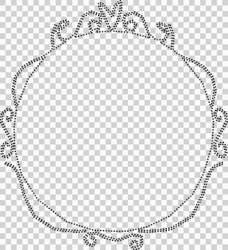 Circle frames Stock Photos