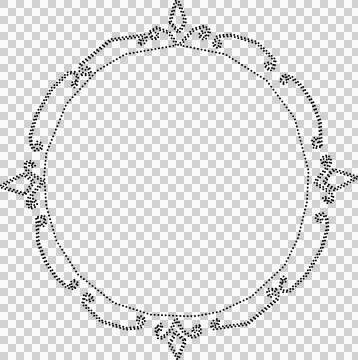 Circle frames Stock Photos