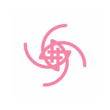 Circle G, e, Ge, GG initials geometric logo and vector icon Stock Illustration