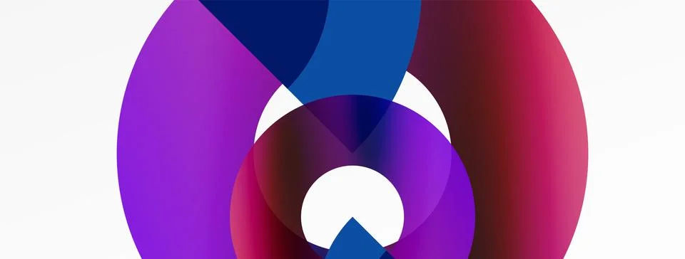 Circle geometric abstract vector background イラスト素材