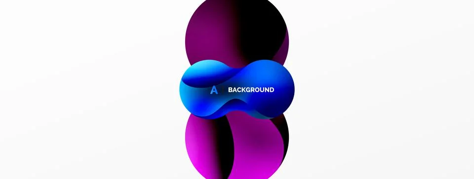 Circle geometric background. Abstract modern backdrop. Vector Illustration For Illustrazione stock