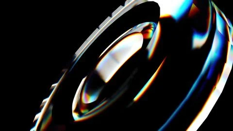 Circle glass element イラスト素材