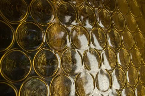 Circle Glass Panel 스톡 사진