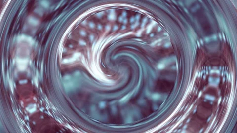 Circle glass tunnel patterns. Stock Footage 126122958