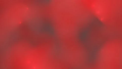 A circle of glowing lights revolves in clouds of red smoke. looped abstract anim Stock Footage 158442148