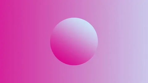 Circle Gradient Strobe with Background (Pink &amp; White) 库存影片 150268664