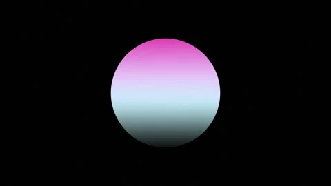 Circle Gradient Wipe (Pink &amp; White) Stock Footage 150268631
