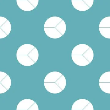 Circle graph icon vector simple Stock Illustration