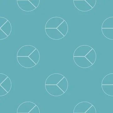 Circle graph pattern seamless Stock Illustration