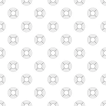 Circle graph pattern vector seamless Illustrazione stock