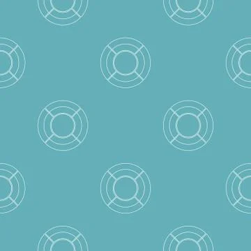 Circle graph pattern vector seamless Stock Illustration