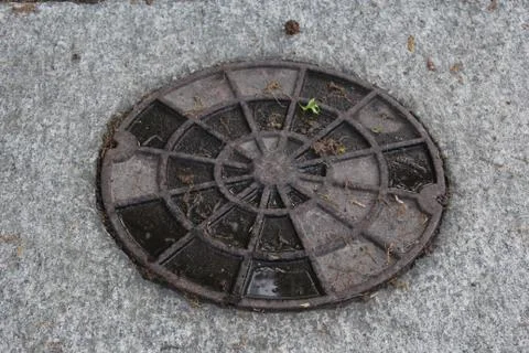 Circle Grate Stock Photos