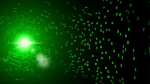 Circle green background 05 Stock Illustration