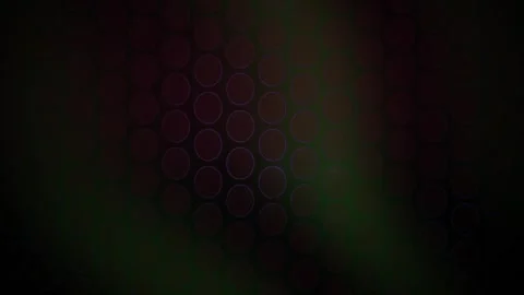 Circle Grid Abstract Background with Dark Green Glowing Light Wave Motion 스톡 동영상 343692379