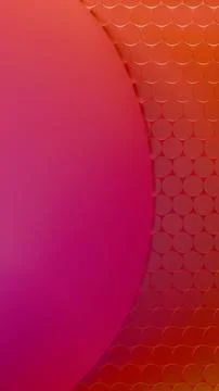 Circle grid with half magenta overlay applied to one side of the grid.... 스톡 일러스트