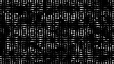 Circle grid texture digital technology loop Stock Footage 331625927