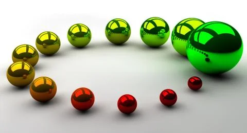 Circle of Growth Stock Illustration