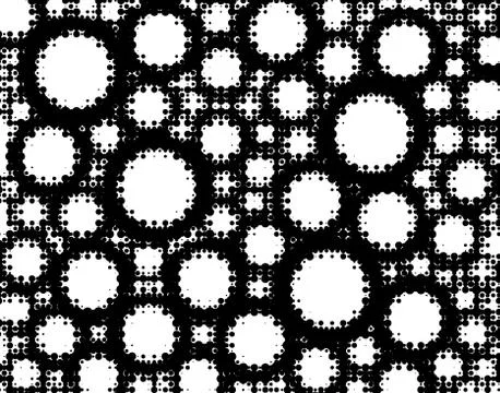 Circle grunge Stock Illustration