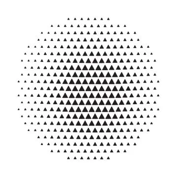 Circle halftone background Stock Illustration