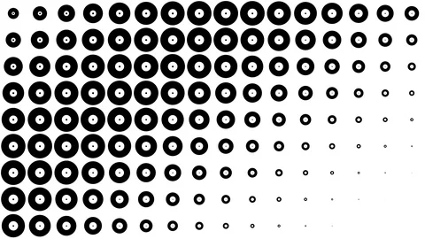 Circle halftone texture Stock Footage 109466322