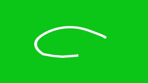 Circle highlight Animated. Hand draw circles art animated. Stock Footage 302241536