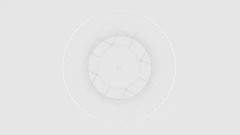 Circle HUD technological futuristic elements Stock Footage 171055214