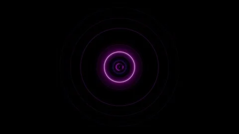Circle HUD technological futuristic elements Stock Footage 303462445
