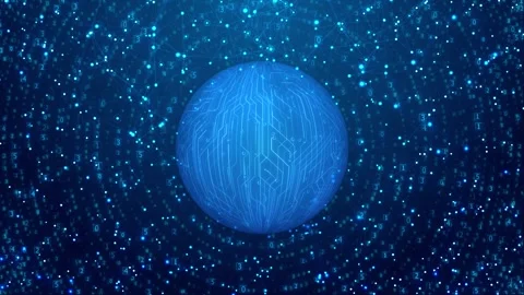Circle HUD technological futuristic elements. Sci Fi circle elements appearing Stock Footage 314185839