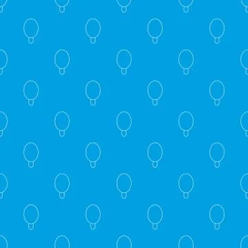 Circle ice cream pattern vector seamless blue Illustrazione stock