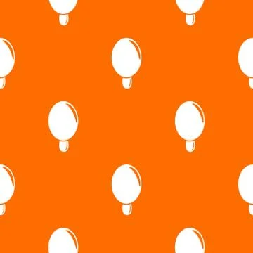 Circle ice cream pattern vector orange Stock Illustration