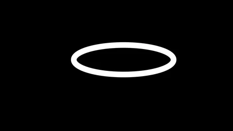 Circle icon animated video Stock Footage 294697341