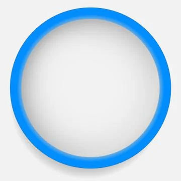 Circle icon with blank space. Blank circle design element set. Suitable for d Stockillustratie