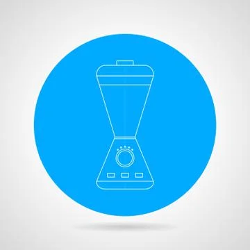 Circle icon for blender Stock Illustration