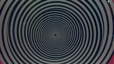 Circle illusion Stock Footage 73899964