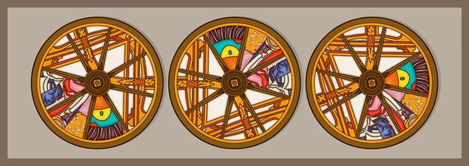 Circle Illustration Illustrazione stock