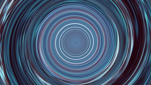 Circle infinite tunnel patterns. Video stock 126122995