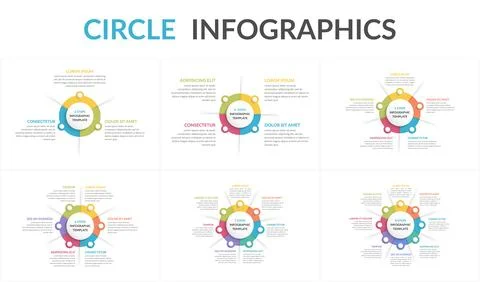 Circle Infographics Stock Illustration