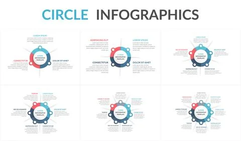 Circle Infographics Stock Illustration