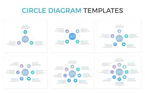 Circle Infographics Stock Illustration