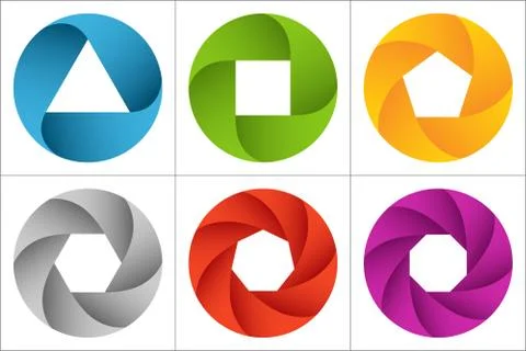 Circle infographics set. Template for diagram, graph, presentation and chart Stock Illustration