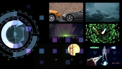 The circle of interest Stock Footage 77992977